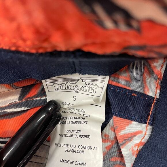 Patagonia Hat Small Orange Outdoor Bucket Fish Colorful Fishing - Picture 5 of 5